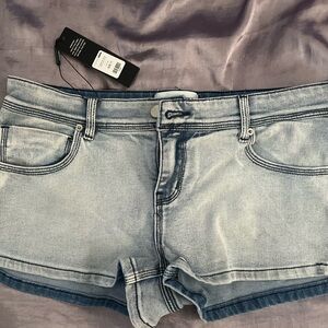 Low rise Fashion Nova Denim Star gems Women's Shorts